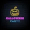 Halloween Party Neon Sign with Pumpkin - Bottle Openers Now