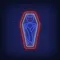 Vampire Coffin Neon Sign - Bottle Openers Now