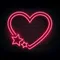 Red Love Heart Star Neon Sign - Bottle Openers Now