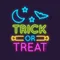 Trick Or Treat Neon Sign - Bottle Openers Now