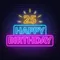 25th Happy Birthday Neon Sign - Bottle Openers Now