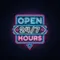 24/7 Open Hours Neon Sign - Bottle Openers Now