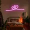 Infinity Heart Pink Neon Sign - Bottle Openers Now