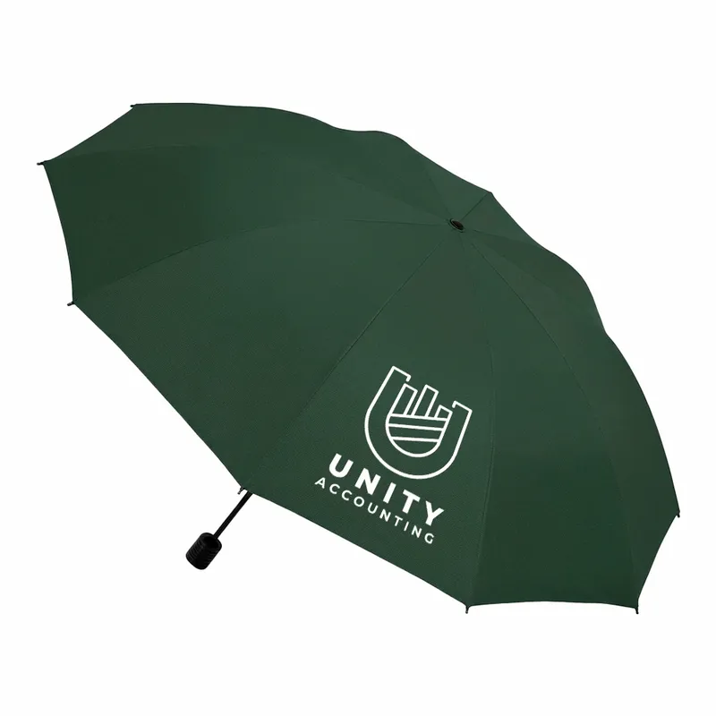 Auto Folding Umbrella - 42 In Arc - Bottle Openers Now