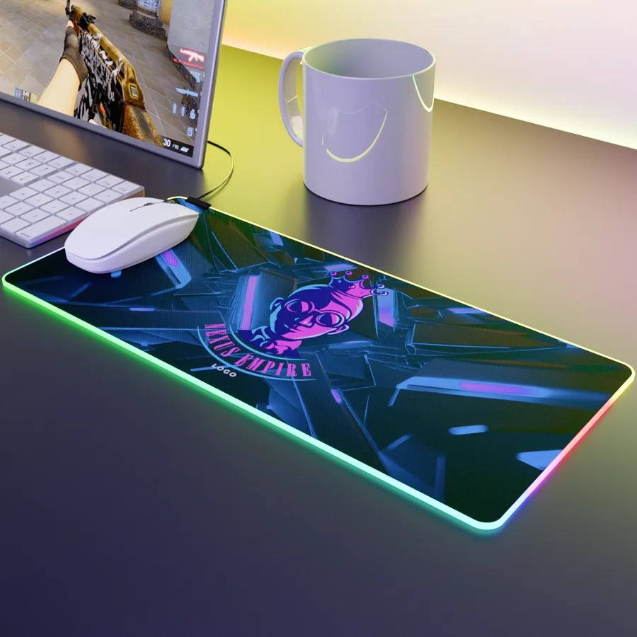Custom RGB LED Mouse Pad - Bottle Openers Now