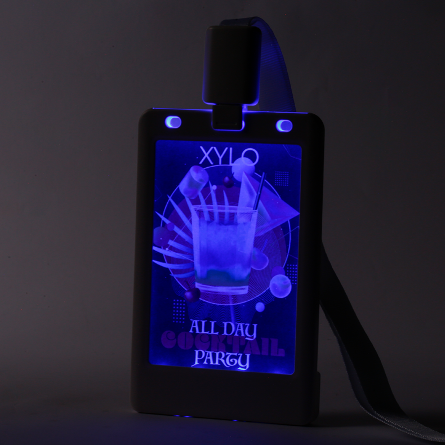 Glow Badge Holder - Bottle Openers Now