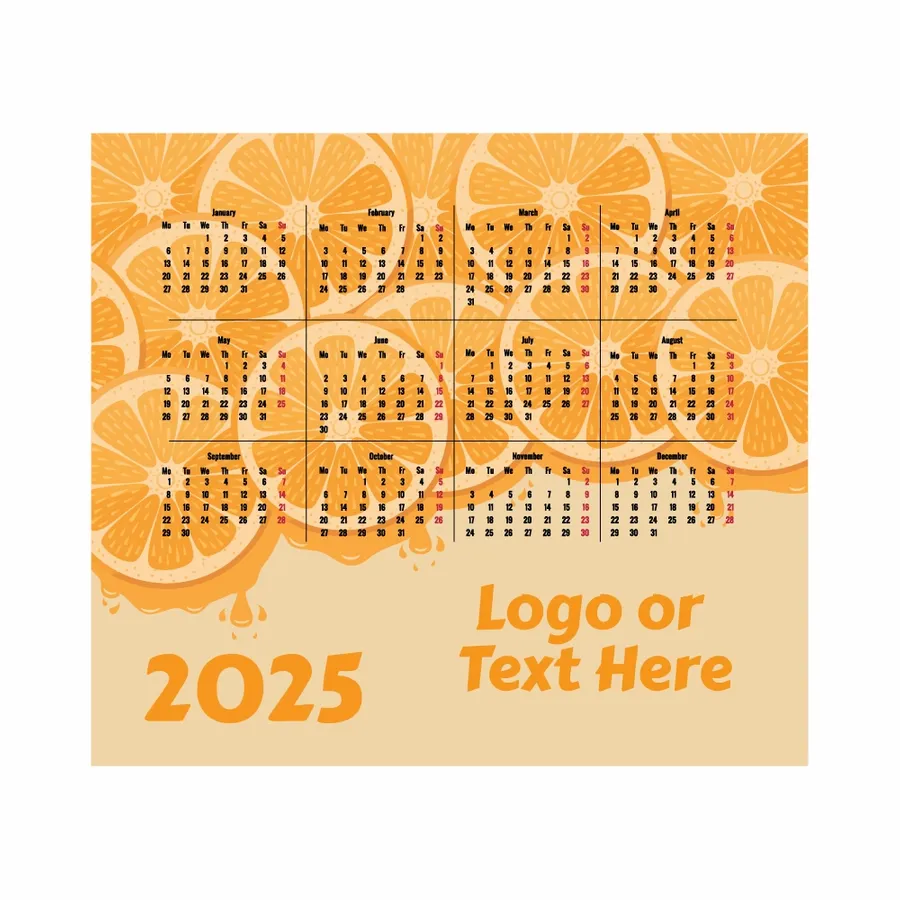 Custom Orange Mouse Pad - Bottle Openers Now