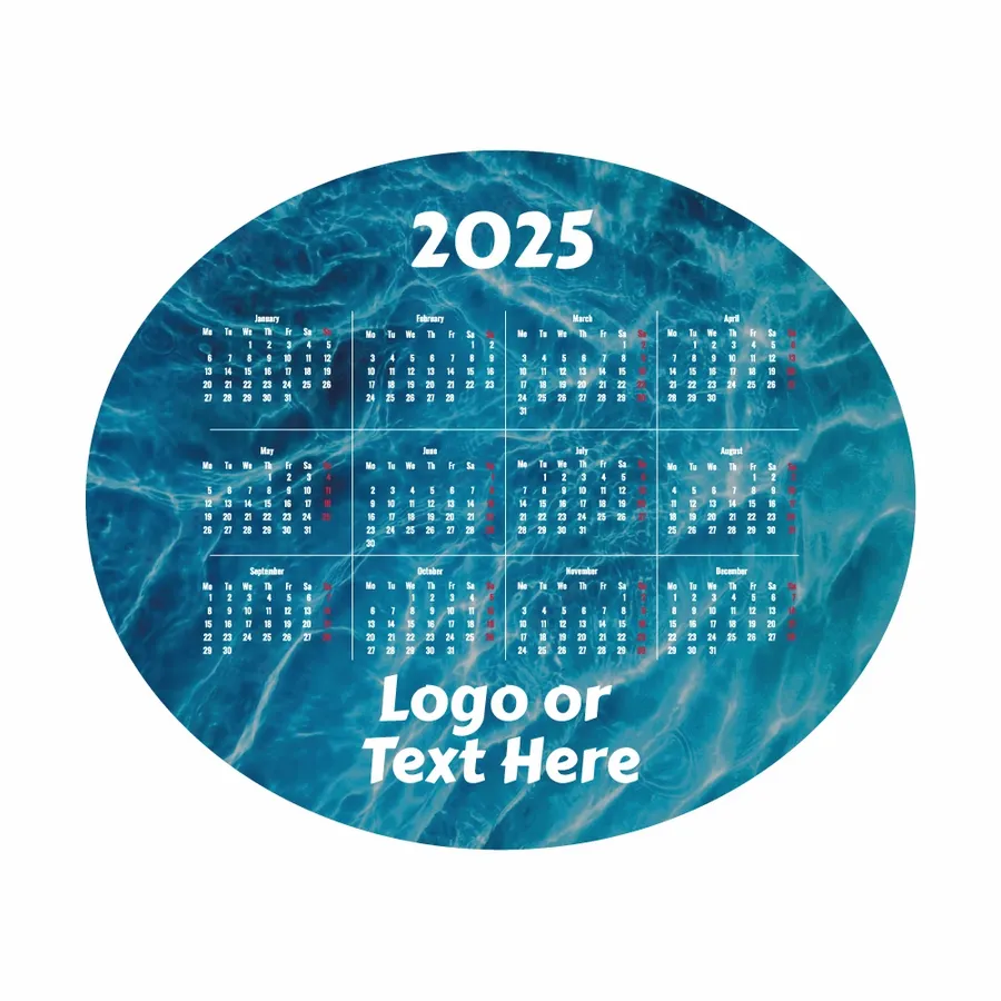 Nautical Calendar Mouse Pad - Bottle Openers Now