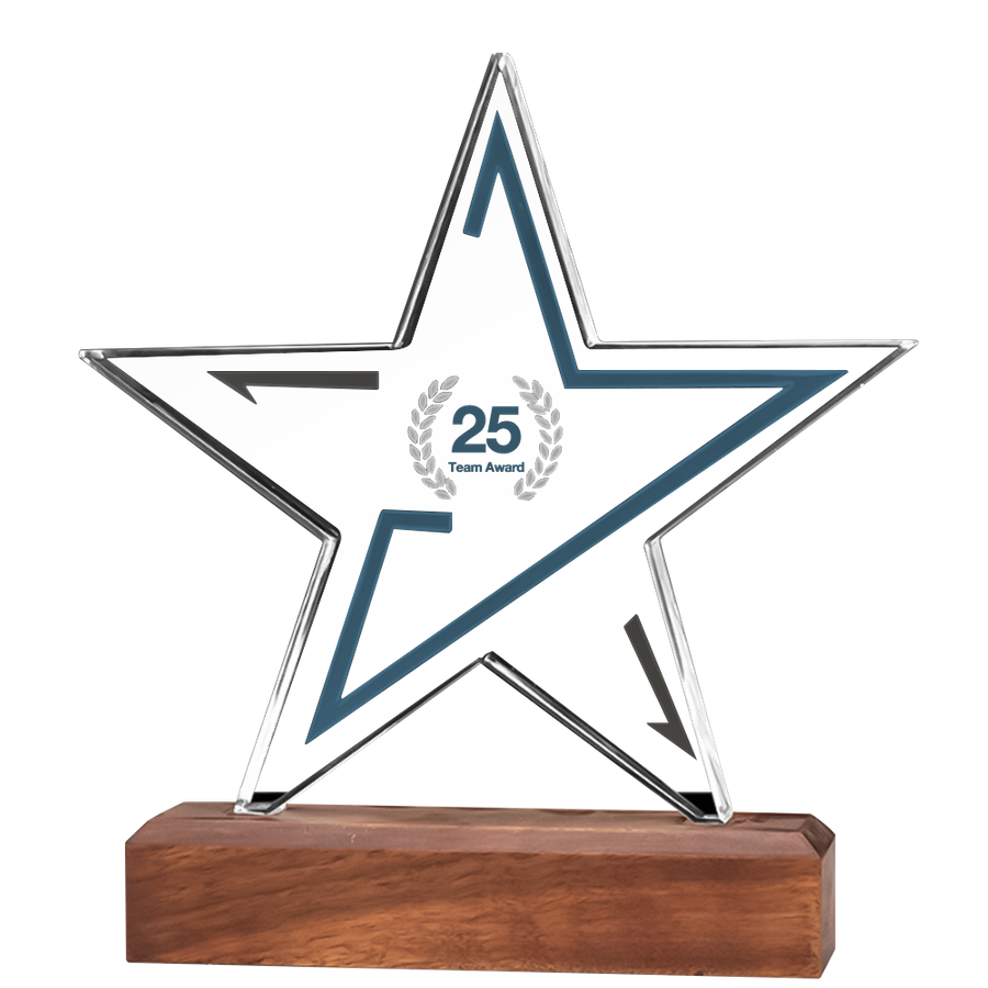 Star Crystal Trophy - Bottle Openers Now