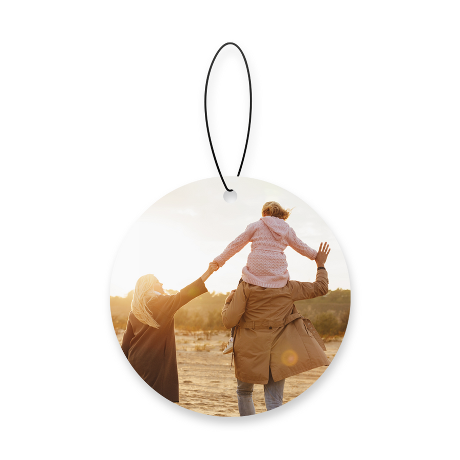 Customized Photo Air Freshener - Bottle Openers Now