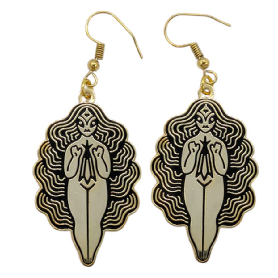 Hard Enamel Metal Earrings - Bottle Openers Now