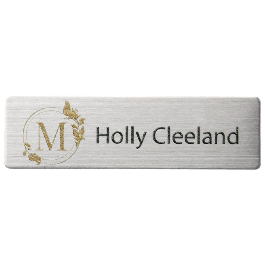 UV Printed Name Badges - Bottle Openers Now