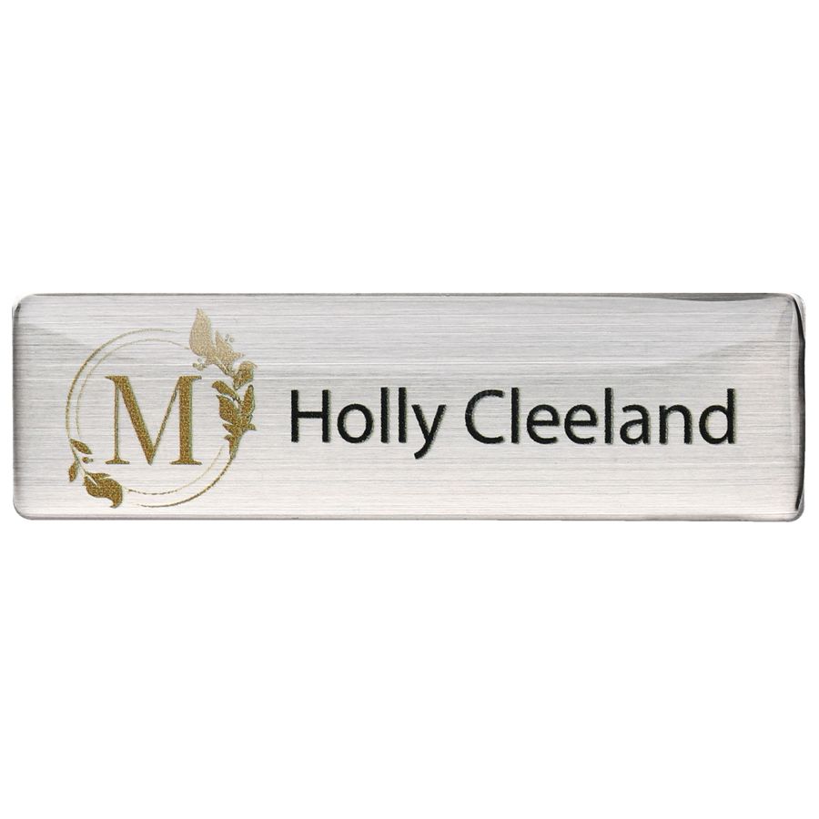 Epoxy Dome Name Badges - Bottle Openers Now