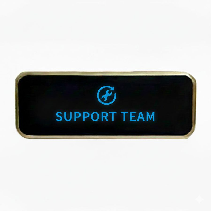 LED Name Badges - Bottle Openers Now