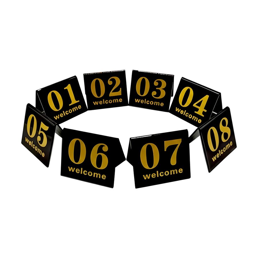 Tent Table Numbers - Bottle Openers Now