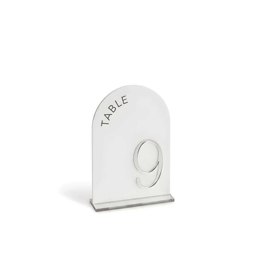 Metallic Table Numbers - Bottle Openers Now