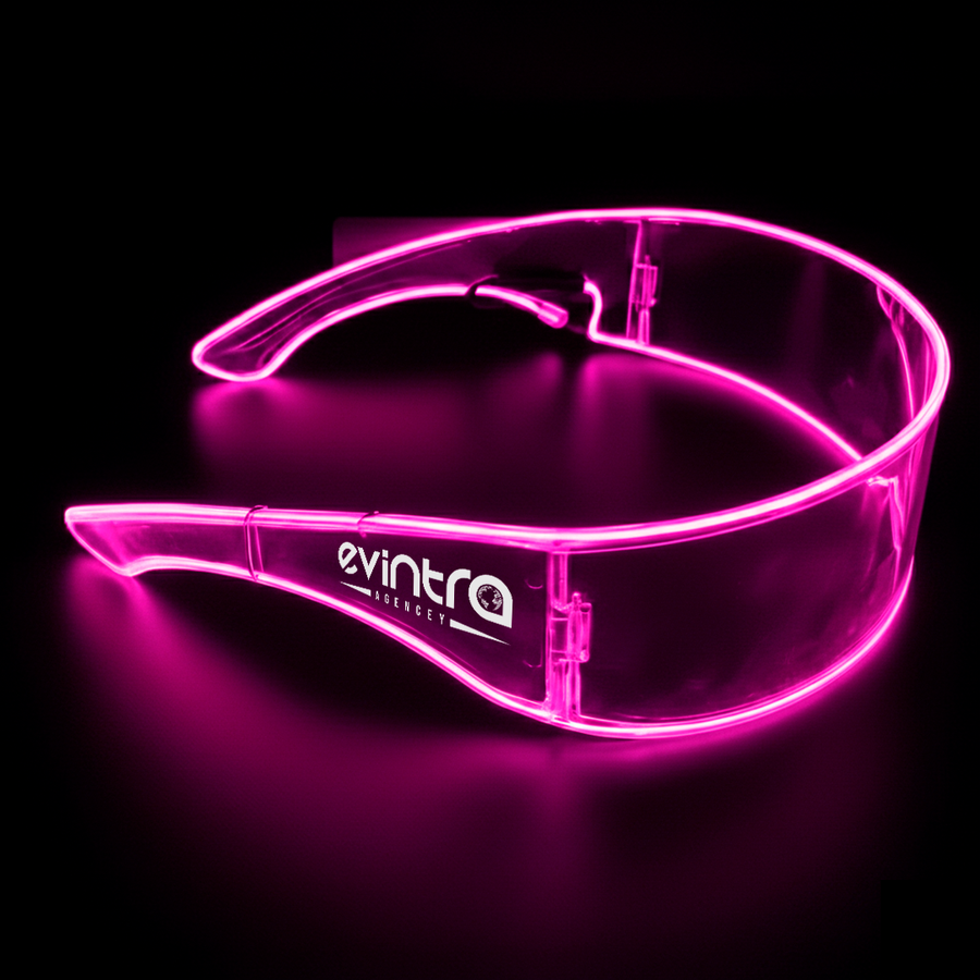 Light Up Cyber Glasses - Bottle Openers Now