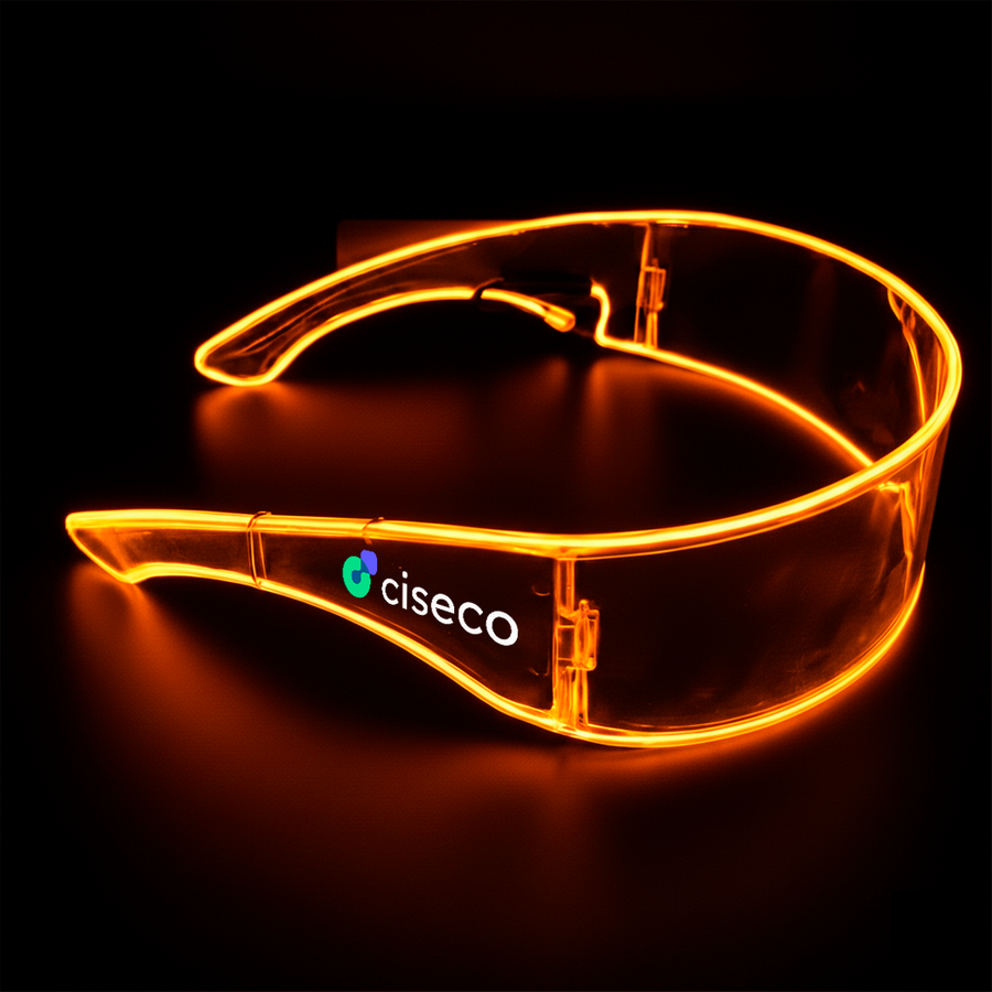 Light Up Cyber Glasses - Bottle Openers Now