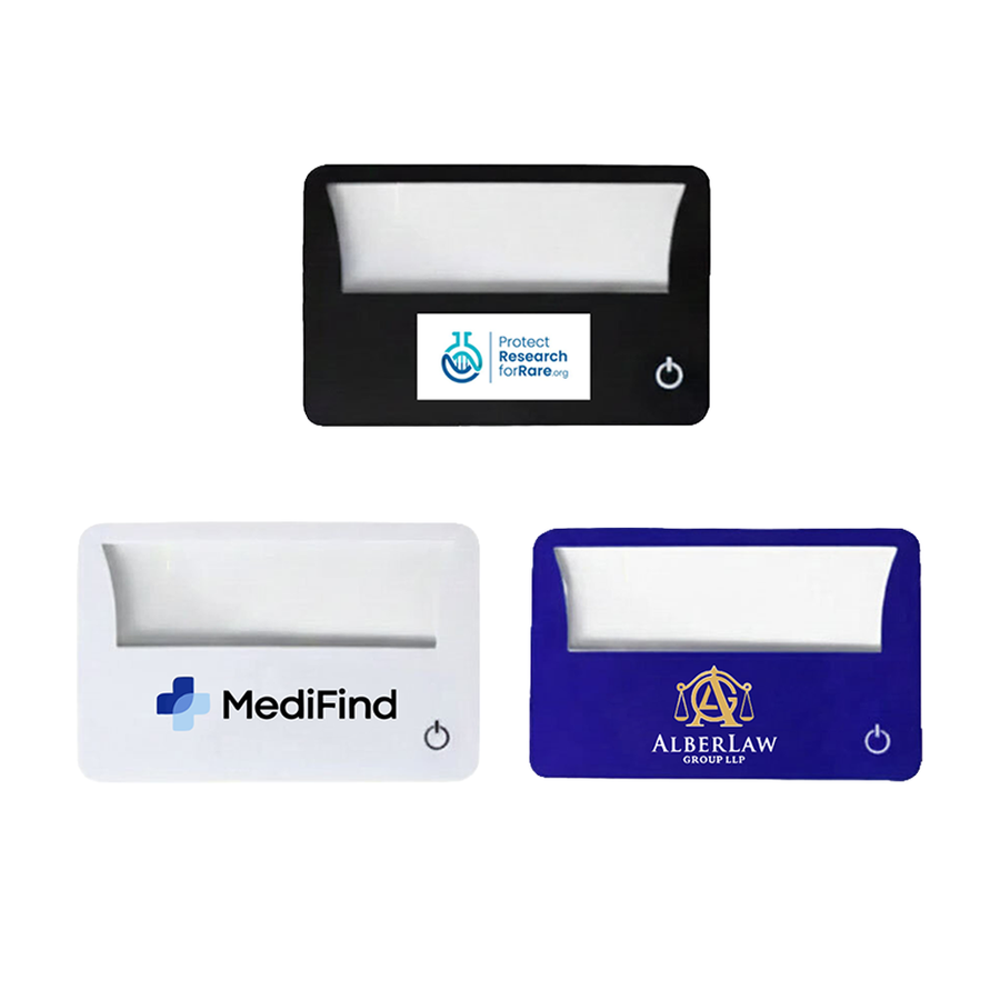 Card Shaped Magnifiers - Bottle Openers Now