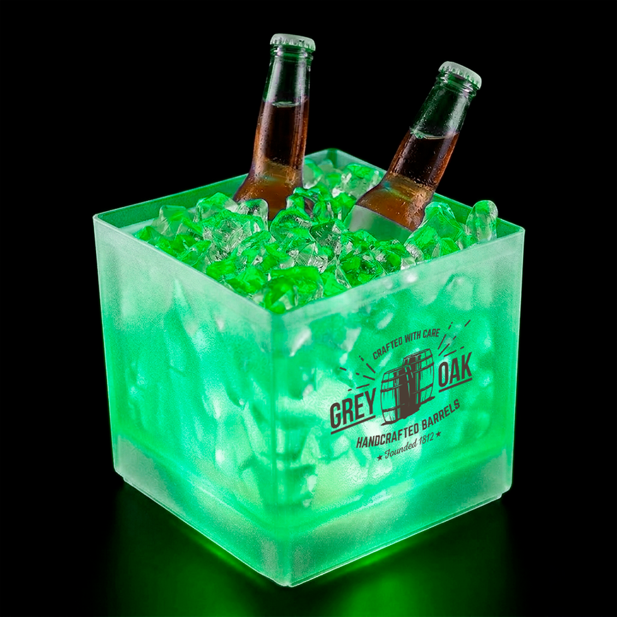 LED Frosted Drink Cubes - Bottle Openers Now