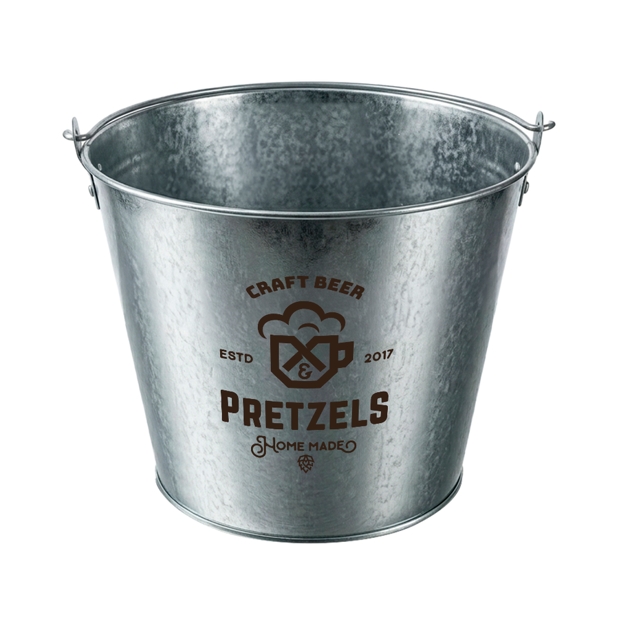 Tinplate Beer Buckets & Opener Combo - Bottle Openers Now