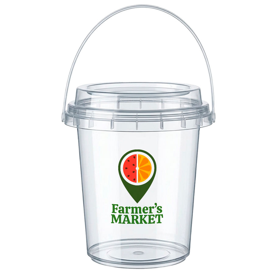 Premium Transparent Drink Buckets - Bottle Openers Now