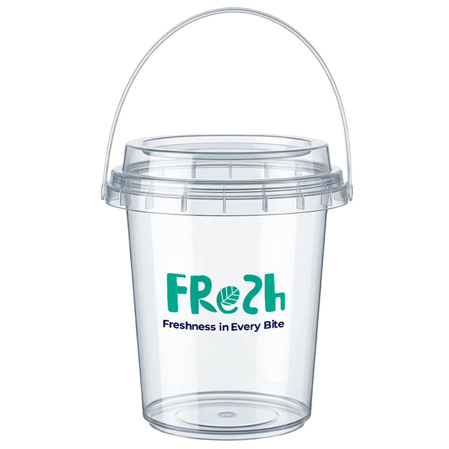 Premium Transparent Drink Buckets - Bottle Openers Now