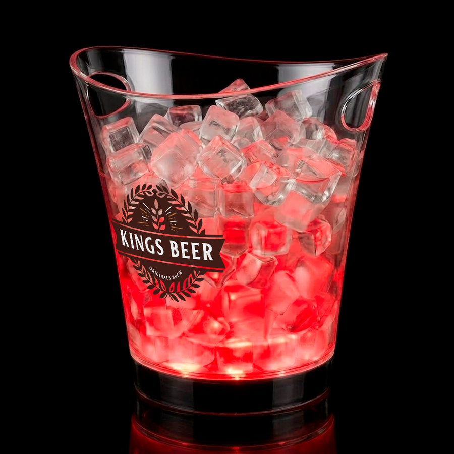 Classic Light-Up Drink Buckets - Bottle Openers Now