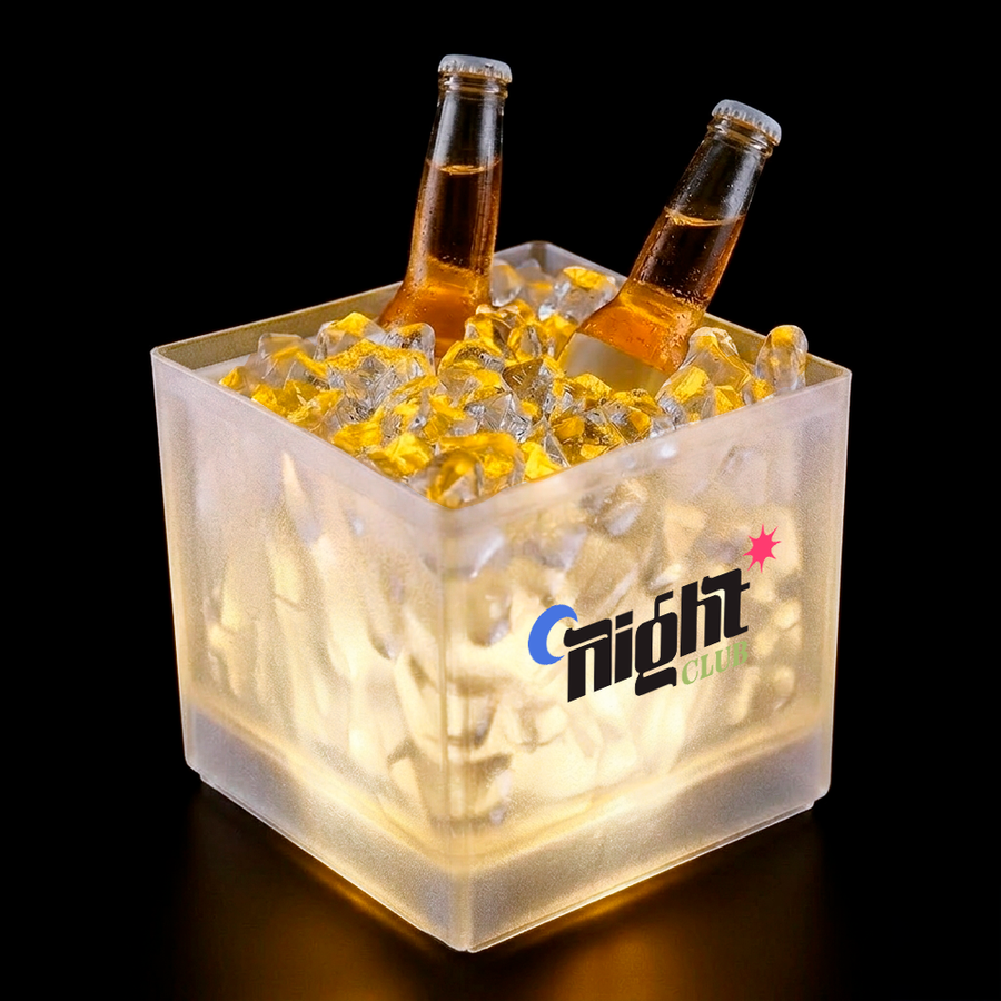 LED Frosted Drink Cubes - Bottle Openers Now
