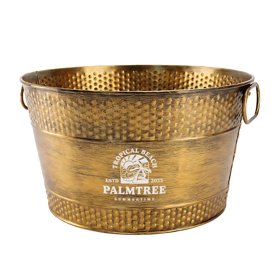 Galvanized Beverage & Ice Buckets - Bottle Openers Now