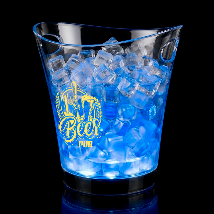 Classic Light-Up Drink Buckets - Bottle Openers Now