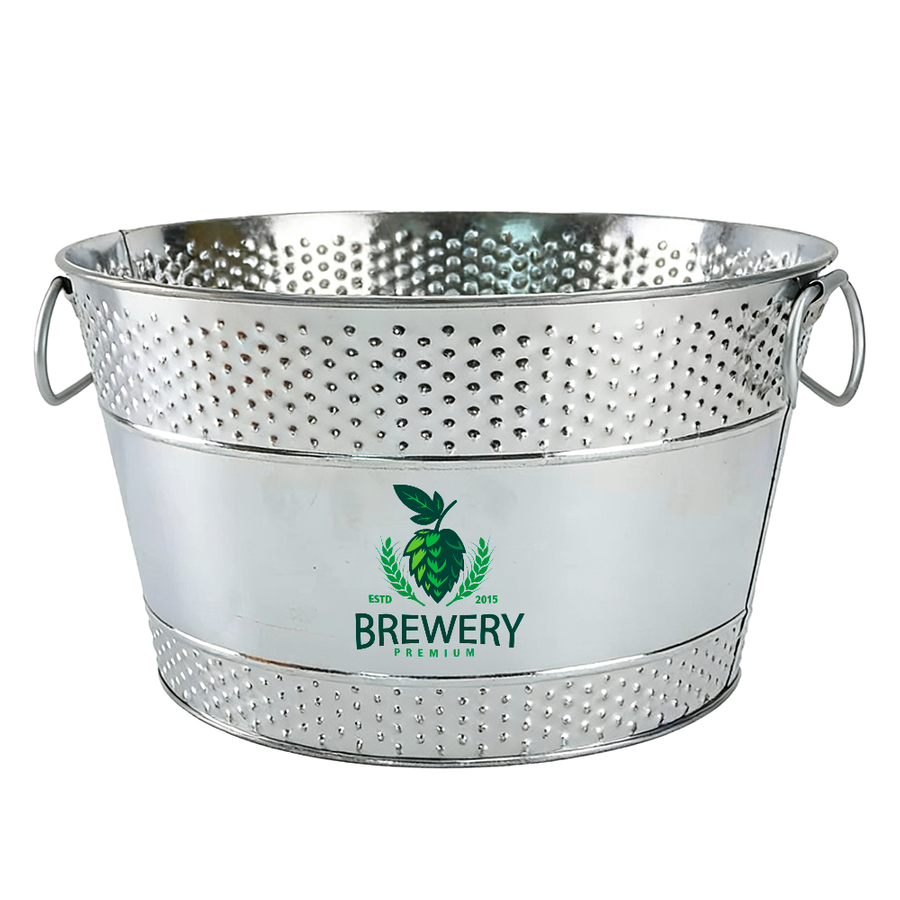 Galvanized Beverage & Ice Buckets - Bottle Openers Now