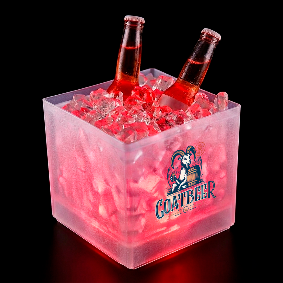 LED Frosted Drink Cubes - Bottle Openers Now