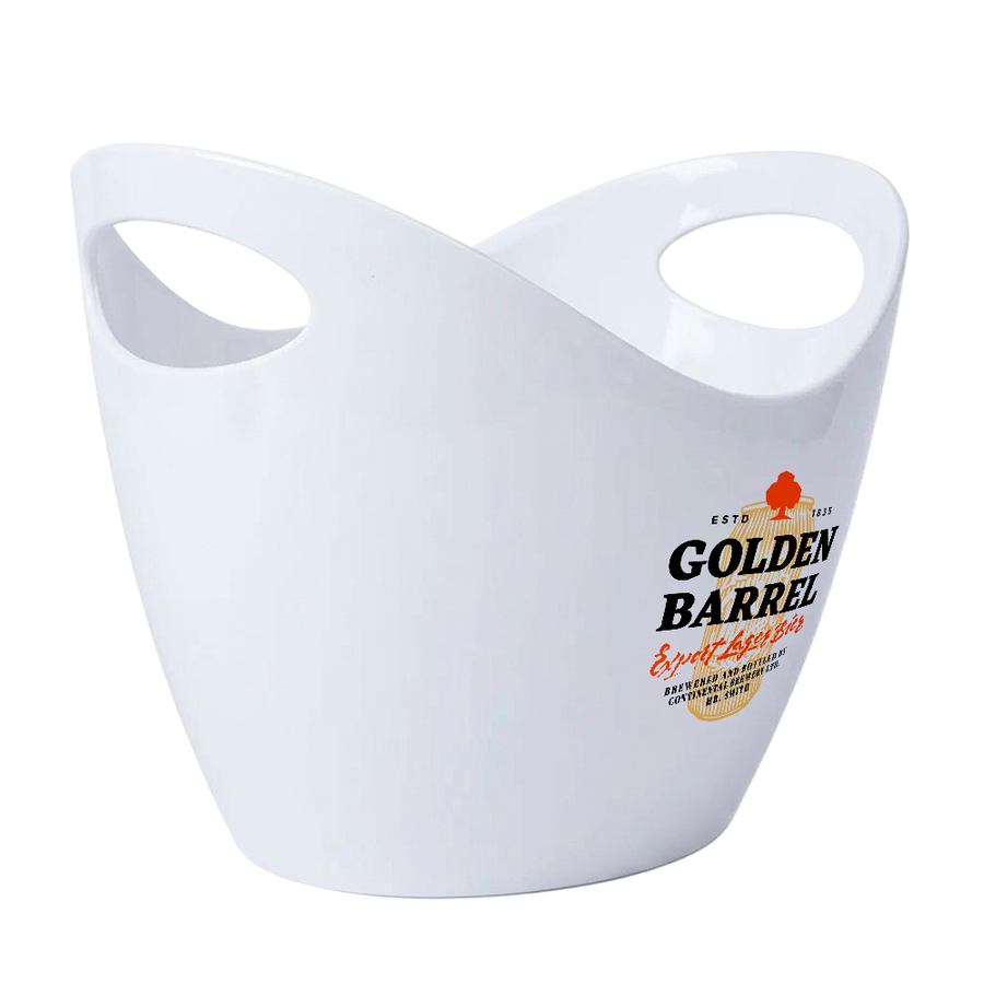 Curved Dual-Handle Drink Buckets - Bottle Openers Now