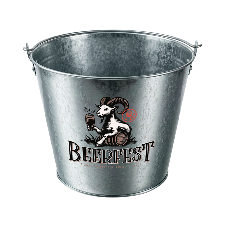 Tinplate Beer Buckets & Opener Combo - Bottle Openers Now