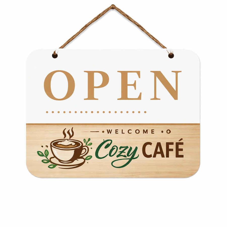 Plastic Hanging Door Signs - Bottle Openers Now