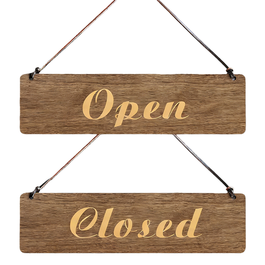 Wooden Door Hanging Signs - Bottle Openers Now