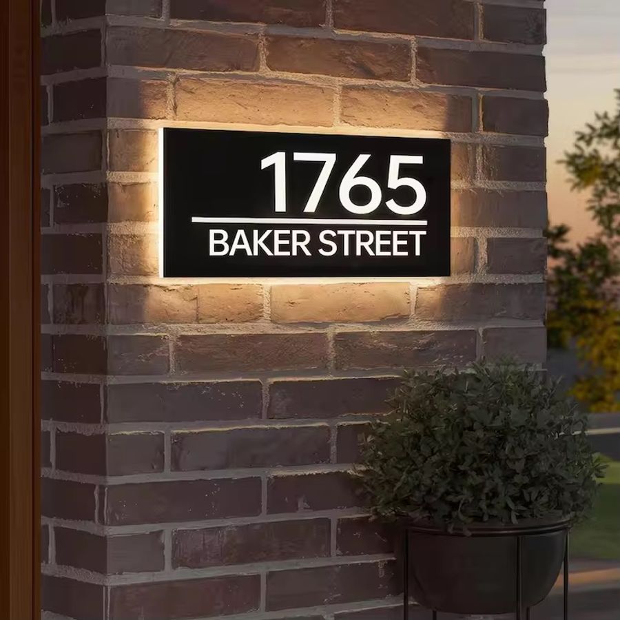 Backlit House Signs - Bottle Openers Now