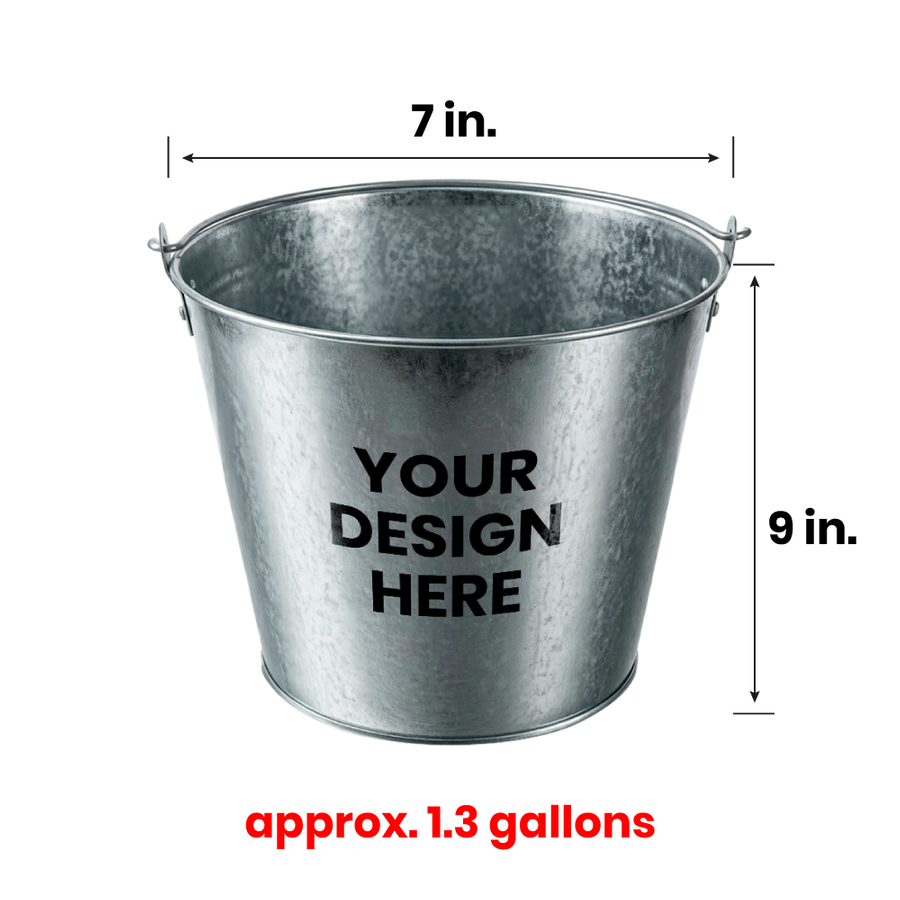 Tinplate Beer Buckets & Opener Combo - Bottle Openers Now
