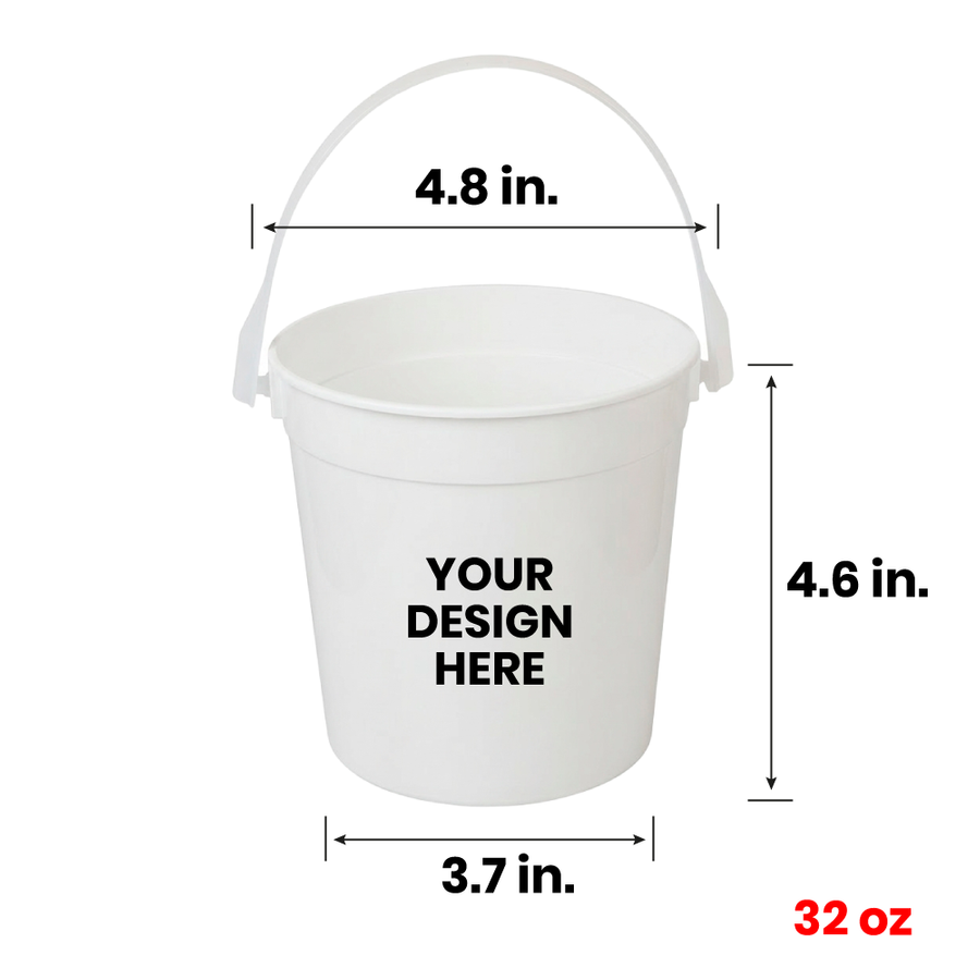 Colored Drink Buckets - Bottle Openers Now