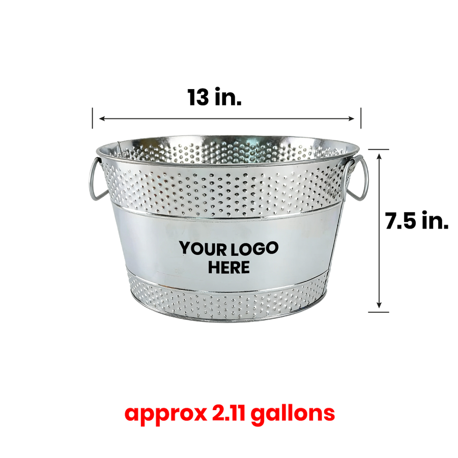 Galvanized Beverage & Ice Buckets - Bottle Openers Now
