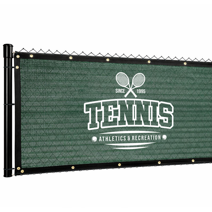 Custom 90% Blockage Fence Screen - Bottle Openers Now