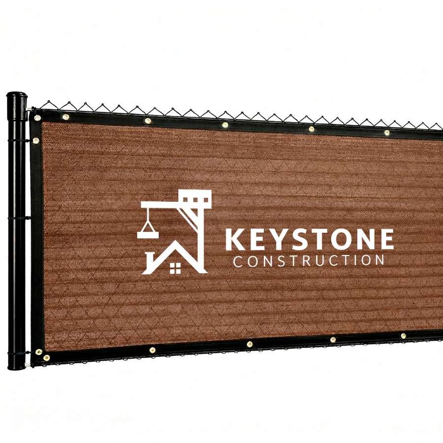 Custom 90% Blockage Fence Screen - Bottle Openers Now
