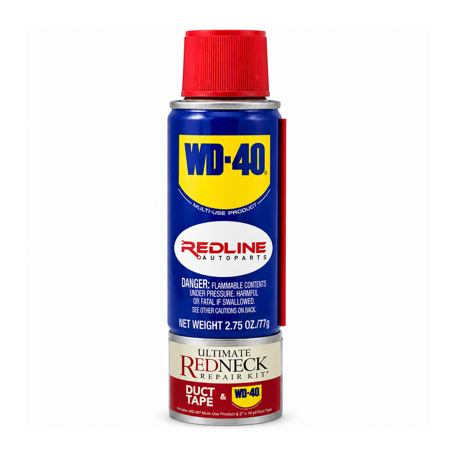 Ultimate Redneck Repair Kits, WD-40 2.75 oz Handy Cans and 6 yards of Duct Tapes - Bottle Openers Now