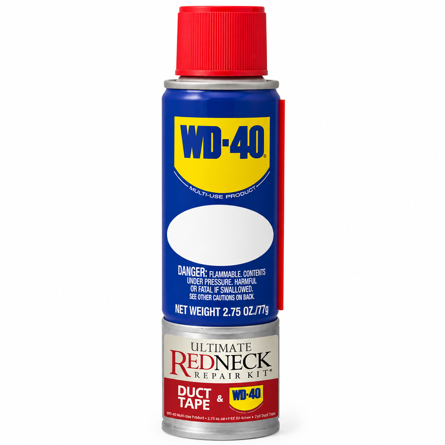 Ultimate Fix-All Kits, WD-40 2.75 oz Handy Cans and 6 yards of Duct Tapes - Bottle Openers Now