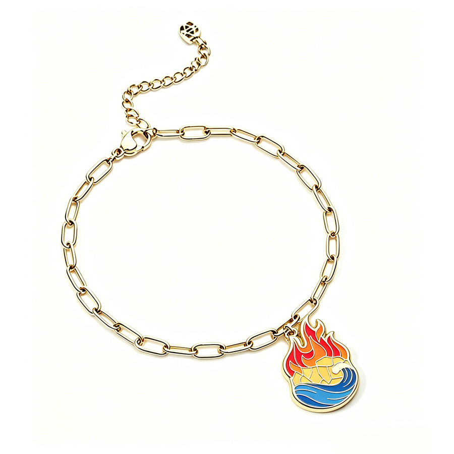 Hard Enamel Charm Bracelets - Bottle Openers Now