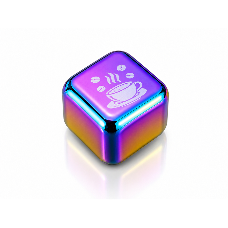 Rainbow Stainless Steel Ice Cubes - Bottle Openers Now