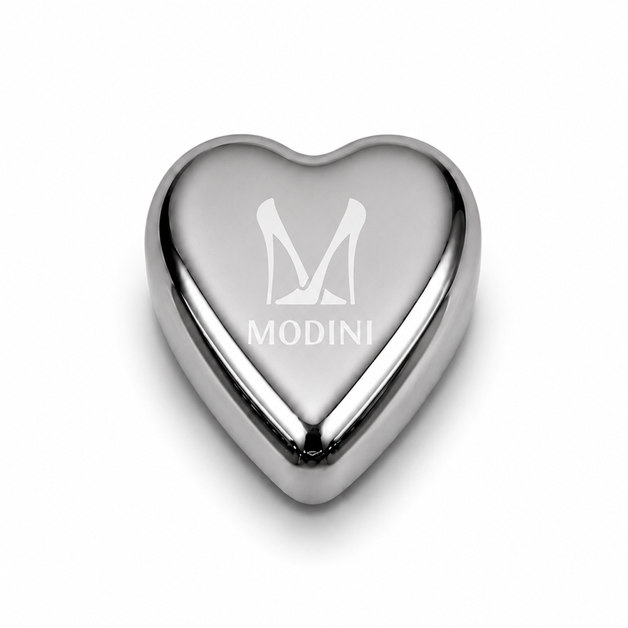 Heart-Shaped Stainless Steel Ice Cubes - Bottle Openers Now