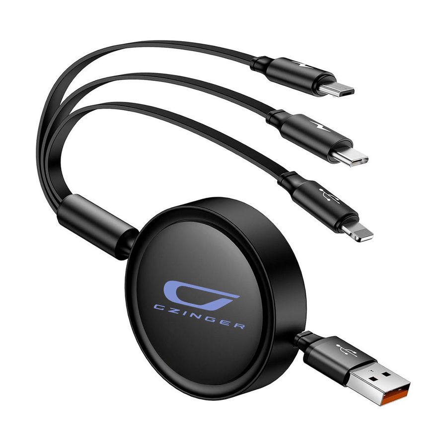 Soft Silicone 3-in-1 Charging Cables - Bottle Openers Now
