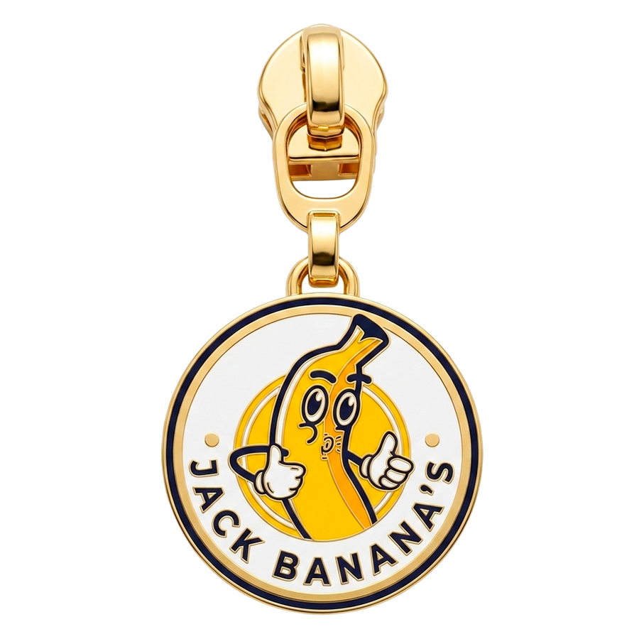 Hard Enamel Metal Zipper Pullers - Bottle Openers Now